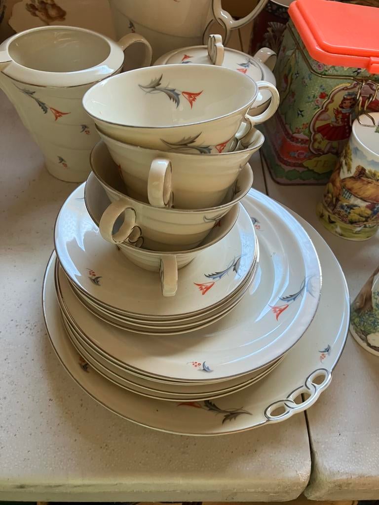 Tsjechisch porseleinen servies, Ophalen