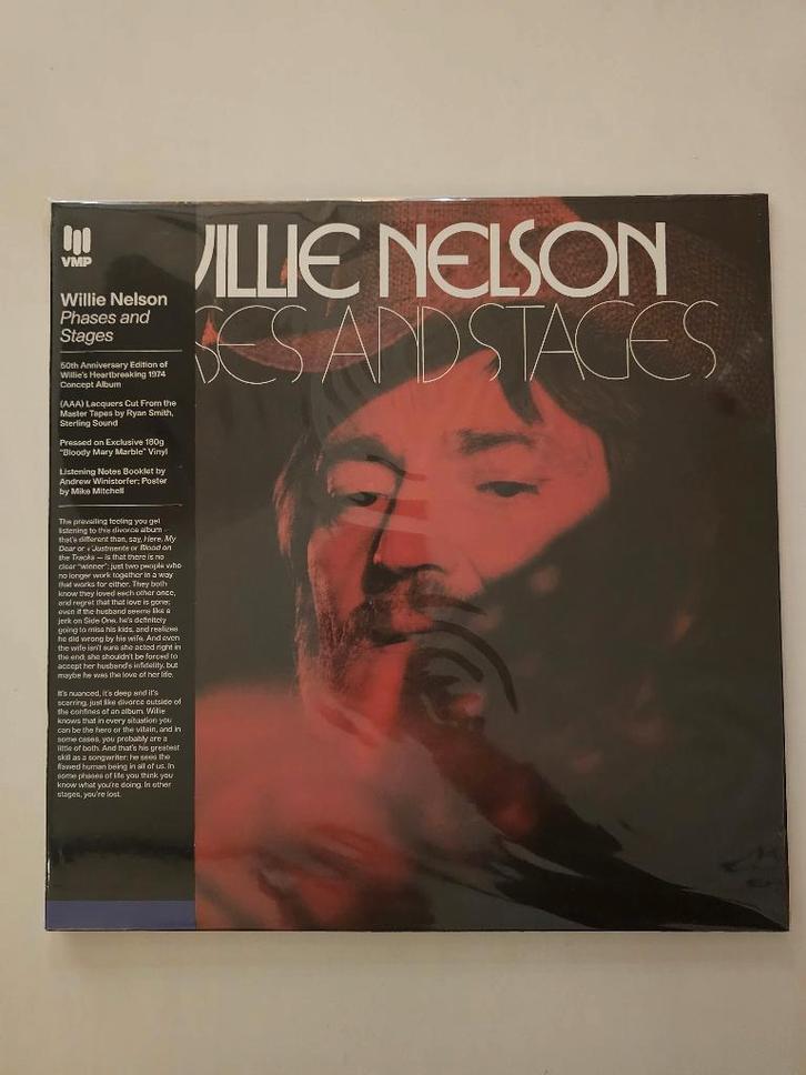 Willie Nelson - Phases and Stages - vinyl, Cd's en Dvd's, Vinyl | Country en Western, Nieuw in verpakking, 12 inch, Ophalen of Verzenden