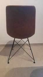 A vendre 4 chaises, Maison & Meubles, Chaises, Comme neuf, Brun, Enlèvement, Cuir
