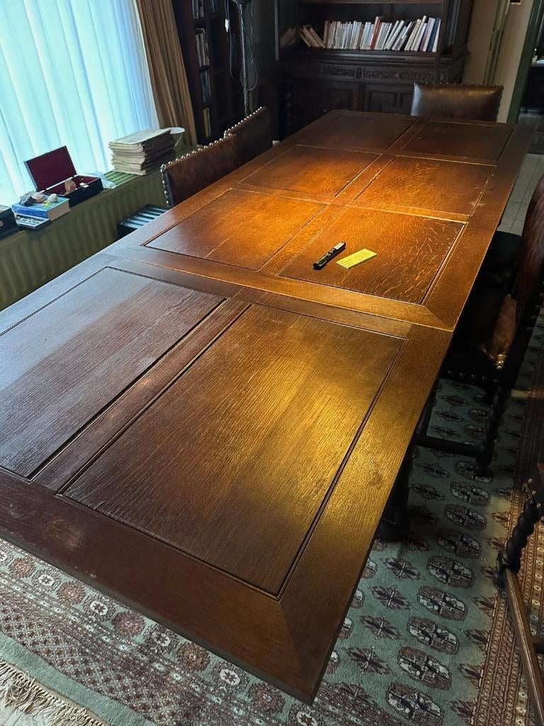Belle table de salle à manger, Ophalen, 200 cm of meer, 50 tot 100 cm, Zo goed als nieuw