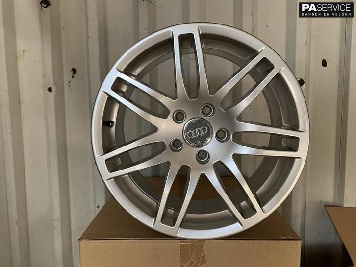 4x 17 inch Audi RS design velgen, 7,5 * 17 5*112 ET45, Auto-onderdelen, Banden en Velgen, Velg(en), 17 inch, Gebruikt, Ophalen of Verzenden