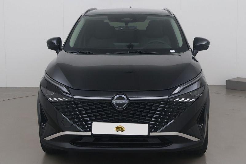 Nissan Qashqai 1.3 dig-t n-connecta 158 AT, Auto's, Gebruikt, Zwart, 4 cilinders, Overige bekleding