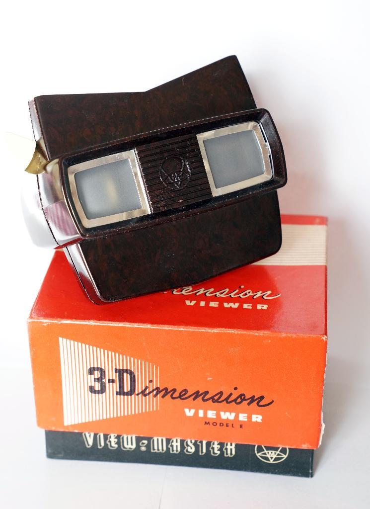 View-Master vintage + disques dias, Antiquités & Art, Enlèvement ou Envoi