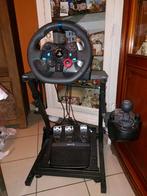 Logitech stuur + pedalen + shift + setup, Ophalen