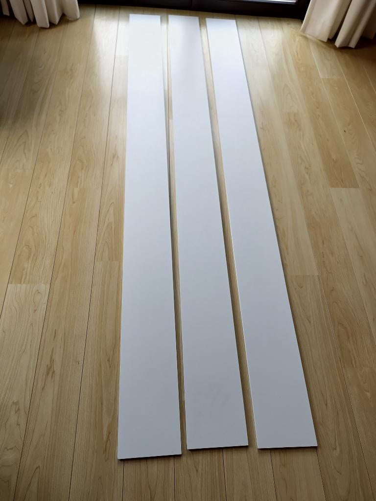 3 witte cedral panelen, niet gebuikt, Bricolage & Construction, Plaques & Panneaux, Enlèvement, Neuf, Moins de 20 mm