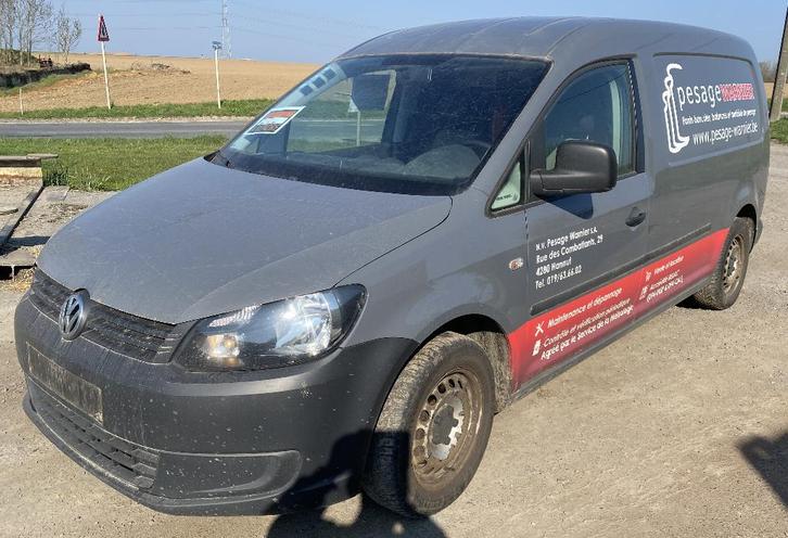 Camionnette VW Caddy Maxi, Auto's, Volkswagen, Particulier, Caddy Maxi, Diesel, Overige carrosserie, 5 deurs, Handgeschakeld, Zilver of Grijs