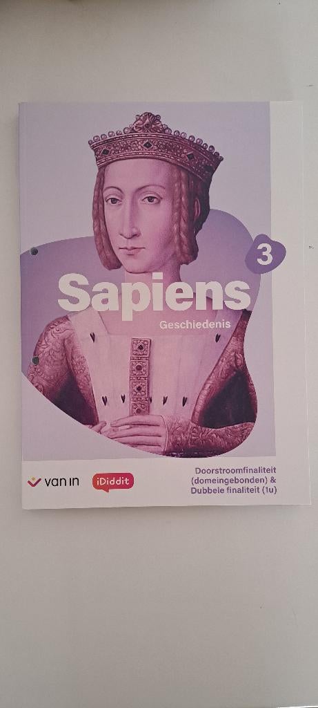 Sapiens 3 geschiedenis, Boeken, Schoolboeken, Geschiedenis, Ophalen of Verzenden