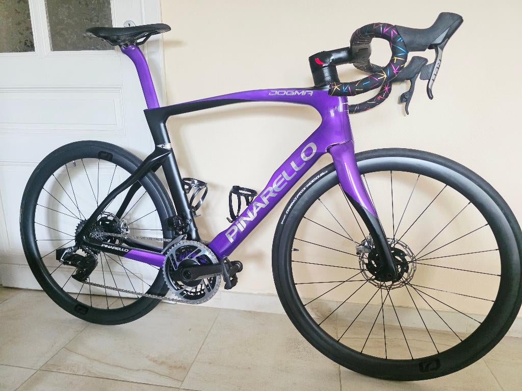 Pinarello Dogma F Sram Red Etap Powermeter 57, Vélos & Vélomoteurs, Enlèvement, 53 à 57 cm, Utilisé, Carbone