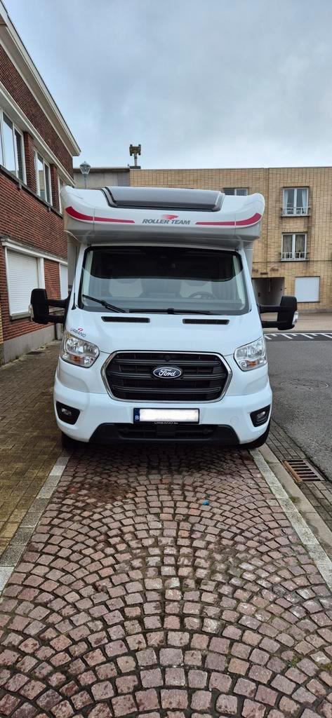 Ford mobilhome 170pk automaat te huur, Caravans en Kamperen, Mobilhomes, Bedrijf, tot en met 4, Half-integraal, Overige merken