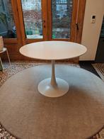 Eettafel rond 110 cm, Ophalen