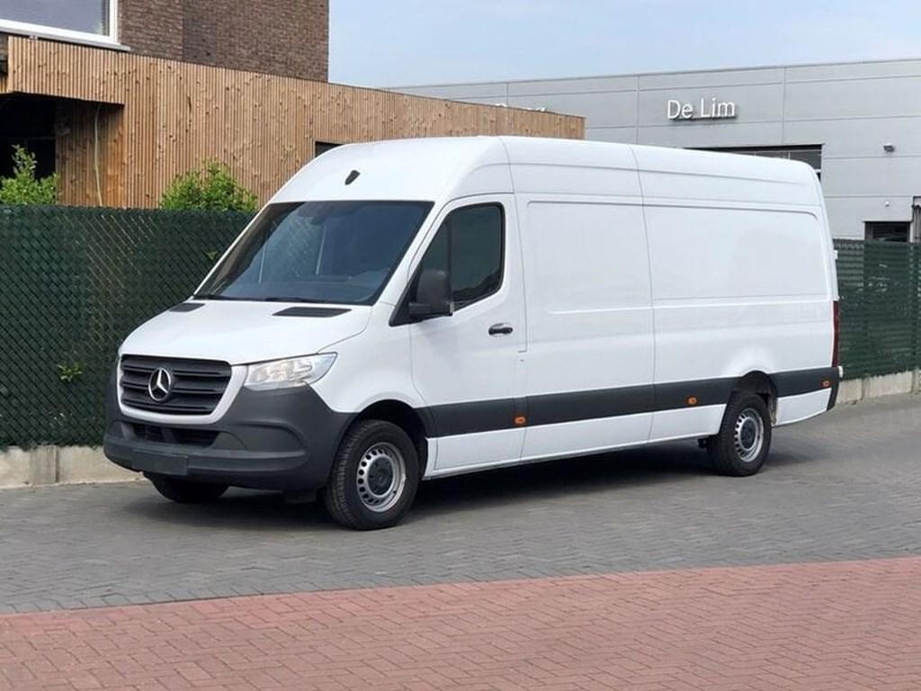 Mercedes-Benz Sprinter 317 CDI KA - EXTRA LANG / HOOG - CAM, Auto's, Mercedes-Benz, Monovolume, Wit, USB, Bedrijf