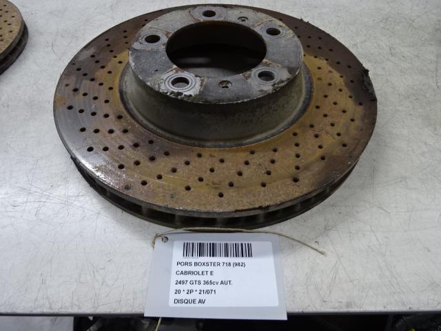 REMSCHIJF VOOR Porsche 718 Boxster (982) (01-2016/-), Auto-onderdelen, Remmen en Aandrijving, Porsche, Gebruikt