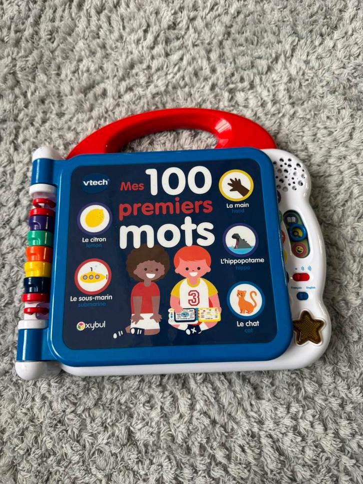 Livre mes 100 premiers mots vtech, Enfants & Bébés, Jouets | Vtech, Comme neuf, 2 à 4 ans, Enlèvement