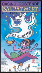 Affiches gezocht Bal du rat Mort - Oostende, Ophalen of Verzenden, Zo goed als nieuw