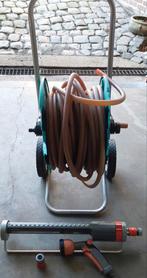 Gardena tuinslang haspel + zwenksproeier + sproeier set, Tuin en Terras, Ophalen, Tuinslang