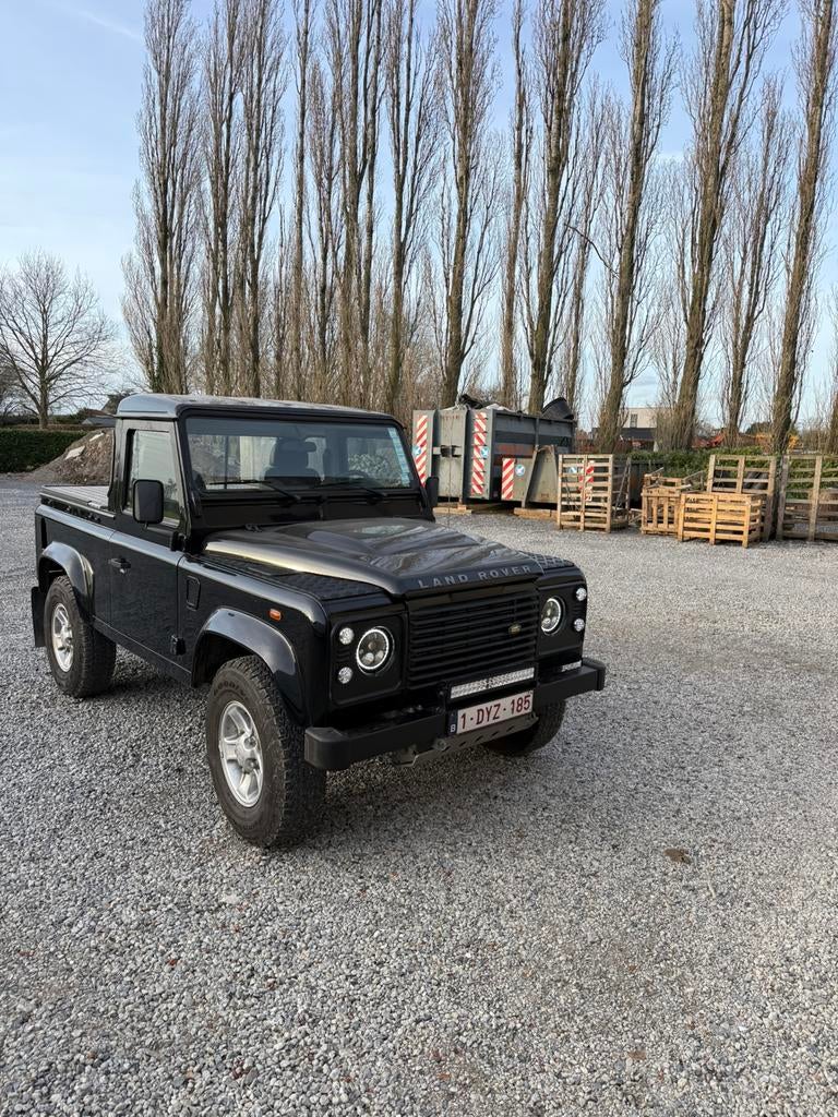 Defender 90 pick up, Auto's, 90 kW, Zwart, 4 cilinders, USB