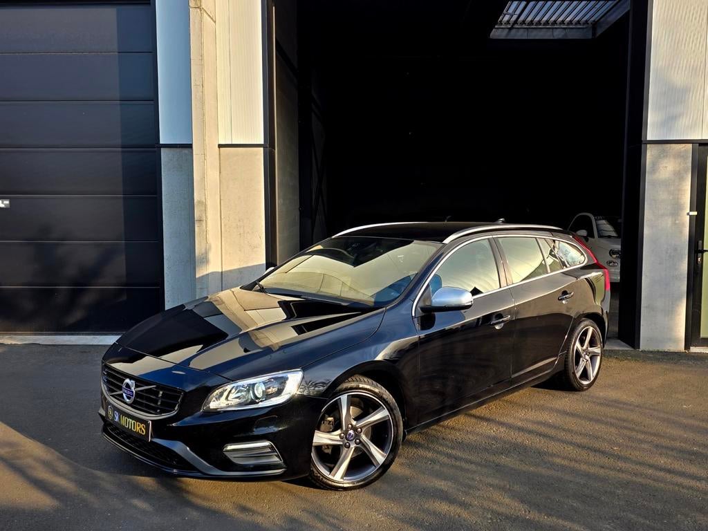 V60 LCI 2.0T R-Design Xenon Cuir 18" Carnet Complet Garantie, Cuir et Alcantara, Achat, Euro 6, Entreprise