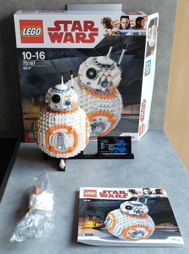 lego star wars 75187 bb8, Star Wars, Lego, Ophalen of Verzenden, Zo goed als nieuw