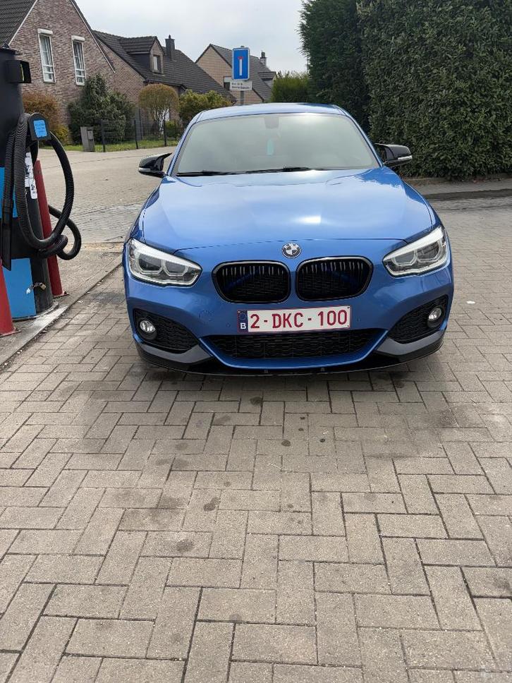 BMW série 1 118d, Autos, BMW, Particulier, Série 1, Caméra de recul, Diesel, Euro 6, Berline, 3 portes, Boîte manuelle, Bleu, Noir