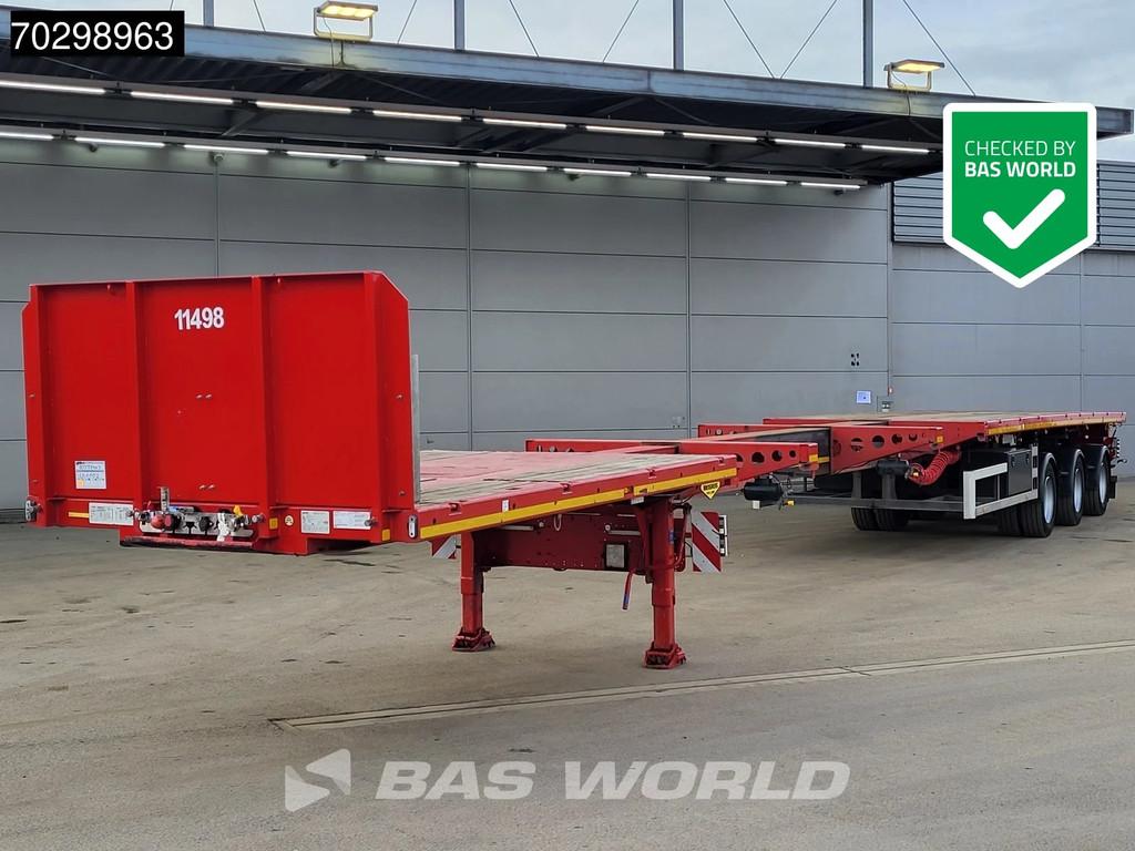 Broshuis 3AOU Triple Extendable 2250cm 3x Steering Remote, Stof, Overige brandstoffen, Bedrijf, Aanhangers en Opleggers