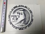 Sticker muziekgroep The fox’s fur group, Enlèvement ou Envoi, Neuf, Cinéma, Télévision ou Audiovisuel