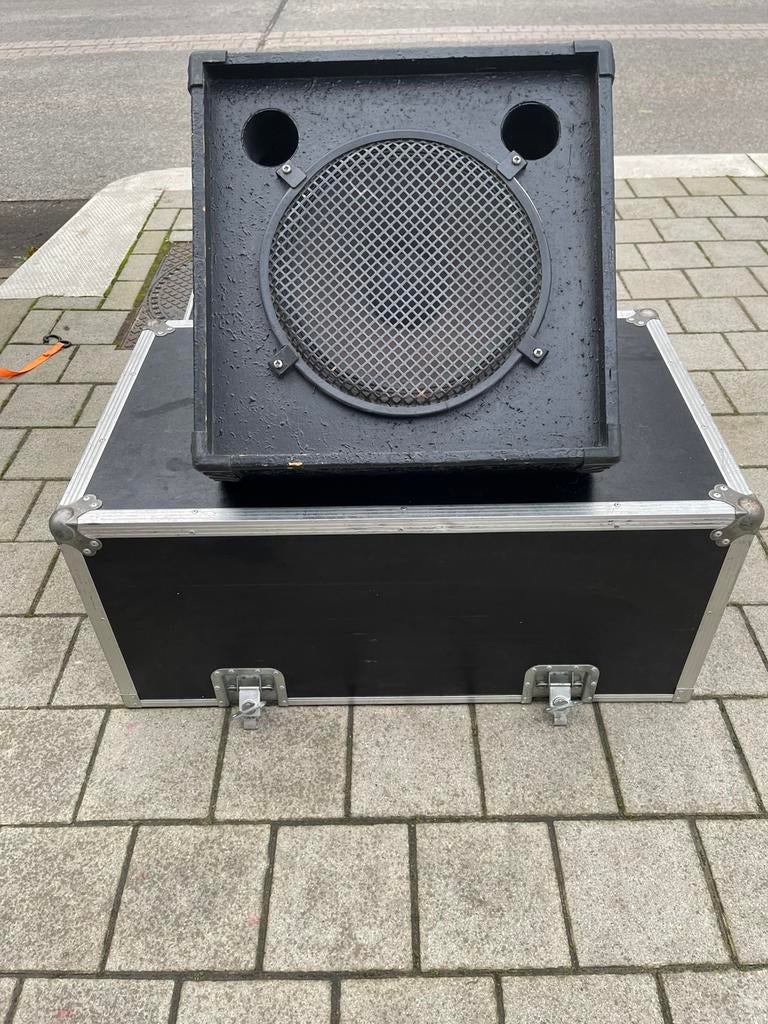 4 beyma spectral 15c/xm monitors by aed met versterker, Ophalen, Zo goed als nieuw