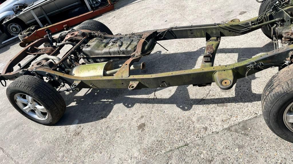 SsangYong Musso 4x4 chassis 2010 compleet, Ophalen, Gebruikt, Ssangyong