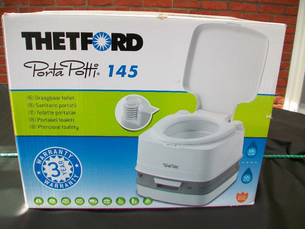 Thetford Porta Potti 145 draagbaar toilet Nieuw, Caravanes & Camping, Enlèvement, Neuf