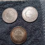 Lot 3 50 francs hercule, Enlèvement ou Envoi, France, Série, Argent