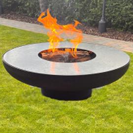 Vuurschaal Plancha Cirkel BBQ, Ophalen of Verzenden, Nieuw