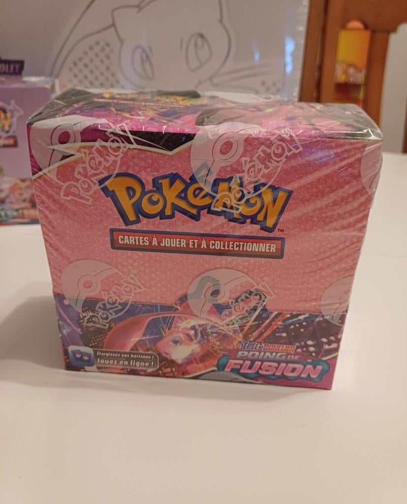 Display poing de fusion Pokémon, Enlèvement, Neuf, Booster box, Foil