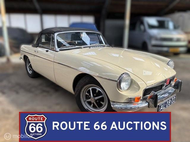 MG MGB Cabriolet | 1972 | Route 66 Auctions, Autos, Achat, Entreprise, Boîte manuelle, Autre carrosserie