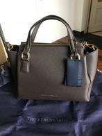 NIEUWE LEREN TAS HANDTAS Schoudertas TRUSSARDI kleur BRUIN, Enlèvement ou Envoi, Neuf, Brun, Sac à main