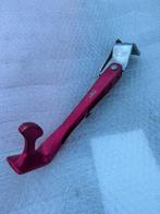 Zijstandaard brommer / scooter universeel rood tuning, Fietsen en Brommers, Ophalen of Verzenden, Zo goed als nieuw