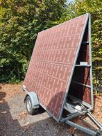 Reclame aanhangwagen, Ophalen