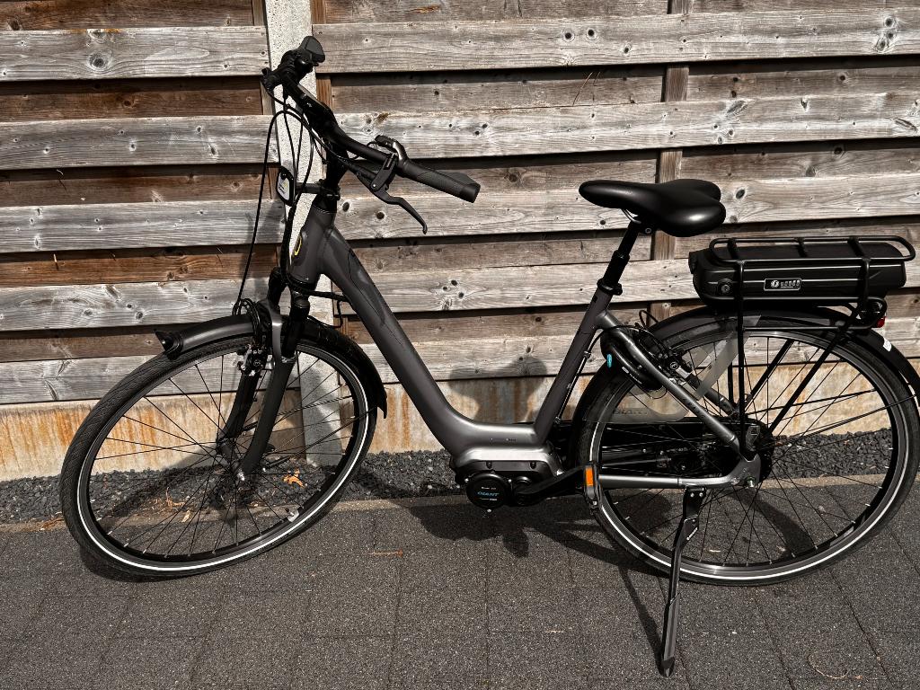 Giant GrandtourE+, Ophalen, Gebruikt, Velgrem, Versnellingen