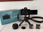 Panasonic Lumix DC-G100W et objectif 12/32 mm et accessoires, TV, Hi-fi & Vidéo, Enlèvement ou Envoi, Moins de 4 fois, Compact