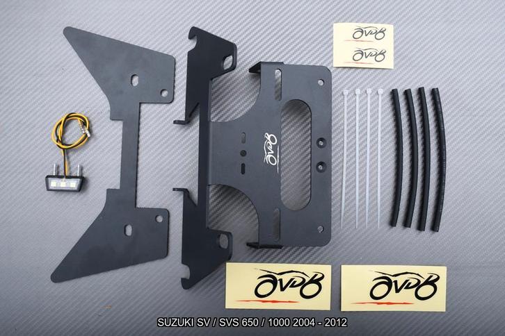 Korte Kentekenplaathouder SUZUKI SV SVS 650 1000 2003 - 2012, Motoren, Accessoires | Overige, Nieuw, Ophalen of Verzenden