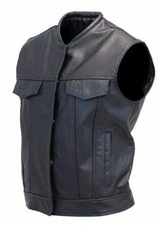 Nieuw leren motorvest, Motoren, Kleding | Motorkleding, Jas | leer, Nieuw met kaartje, Verzenden