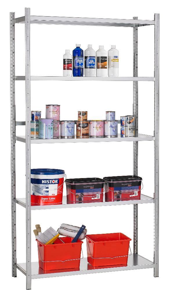 Gegalvaniseerde stelling 50x100, Articles professionnels, Aménagement de Bureau & Magasin | Entrepôt, Rayonnage & Stockage, Enlèvement
