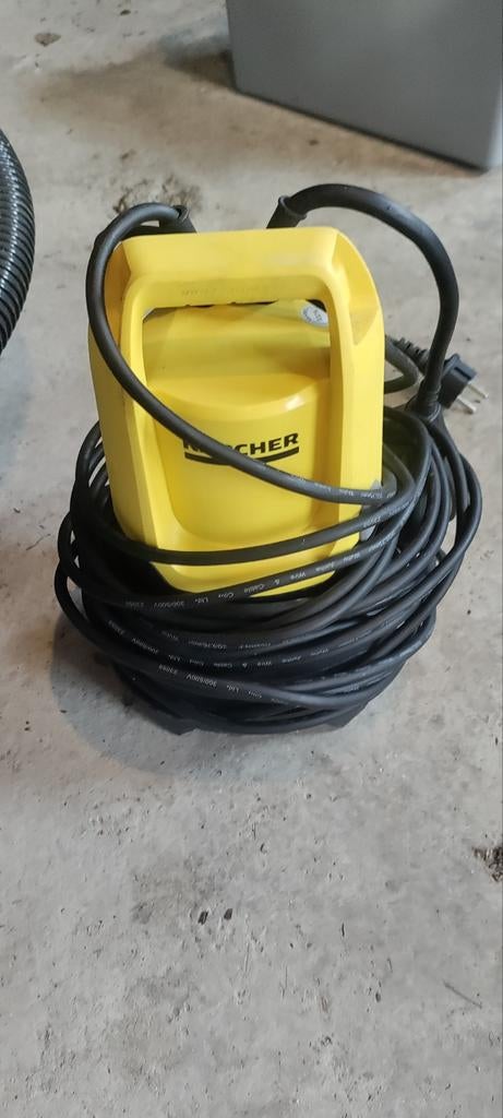 Dompelpomp Karcher met 20m slang, Ophalen, Dompelpomp