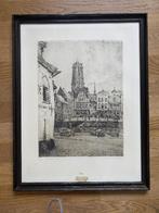 Gravure originale « Dyle – Mechelen », Enlèvement