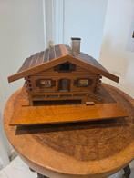 Unieke Handgemaakte Houten Muziekdoos – Chalet Design, Ophalen of Verzenden