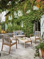 Salon de jardin en acacia, Jardin & Terrasse, Ensembles de jardin, Neuf, Enlèvement ou Envoi, Salons de jardin, 4 places