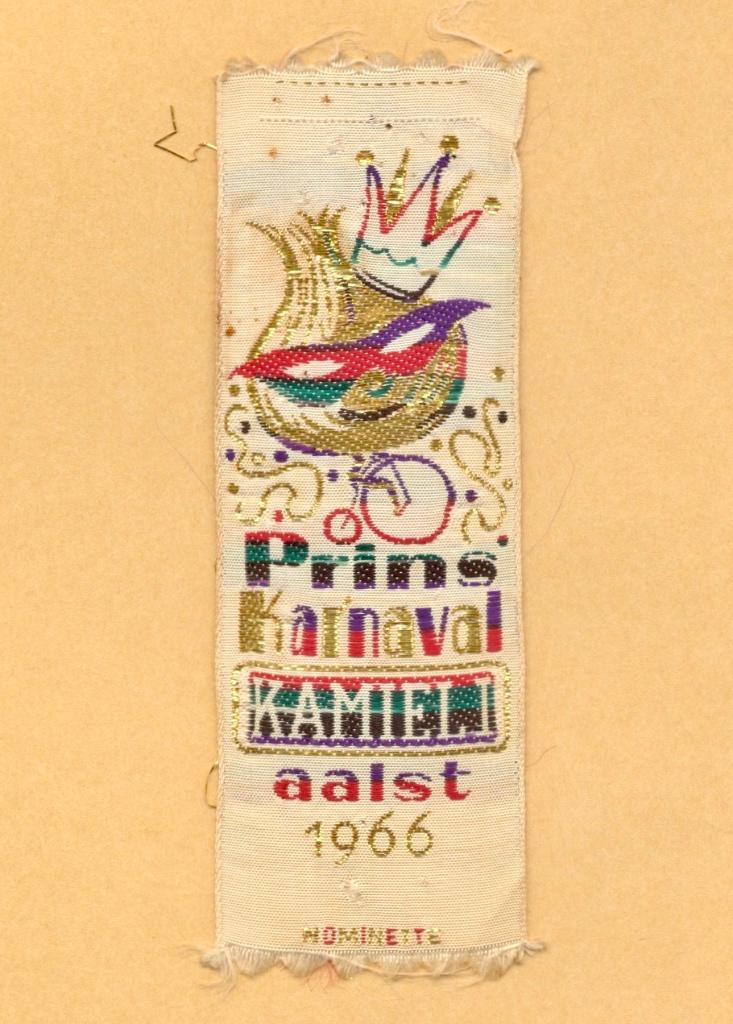 Aalst carnaval nominette prins KAMIEL, Collections, Collections Autre, Enlèvement, Utilisé