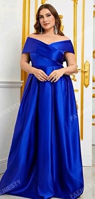 Robe de soirée,cérémonie, Vêtements | Femmes, Robes, Enlèvement, Neuf, Taille 46/48 (XL) ou plus grande, Bleu