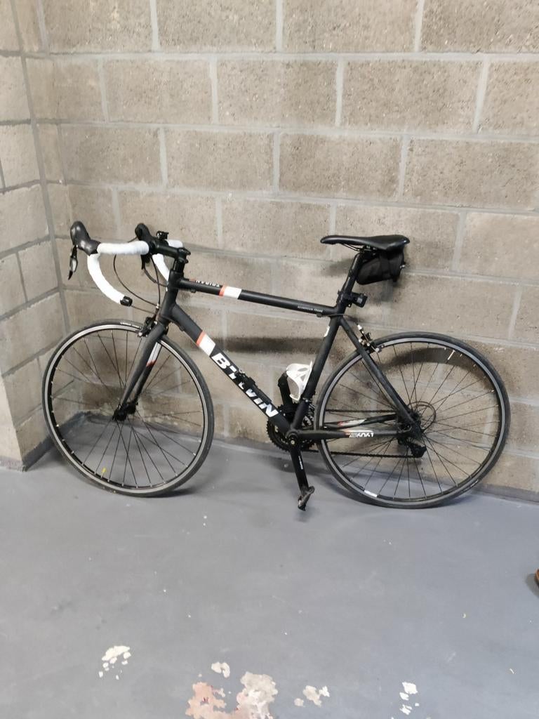 Racefiets decathlon btwin 500 zwart, Fietsen en Brommers, 28 inch, Gebruikt, Heren, Aluminium