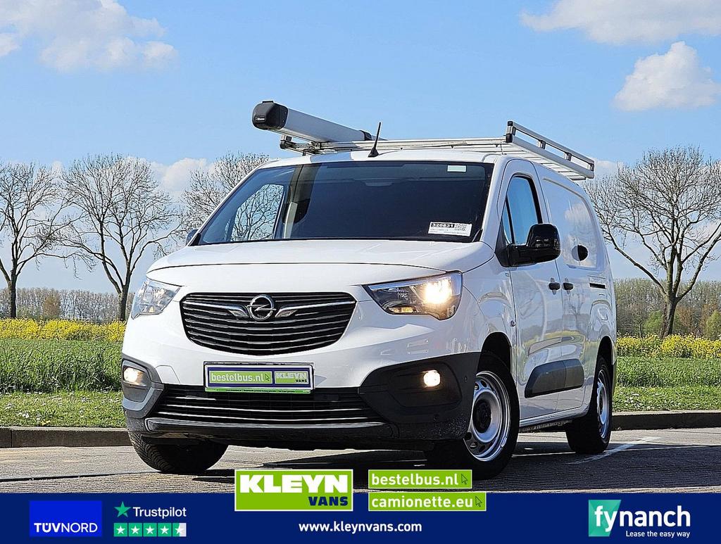 Opel COMBO 1.5 L2 2xZijdeur NAP AC!, Auto's, Wit, Bedrijf, Te koop, Cruise Control