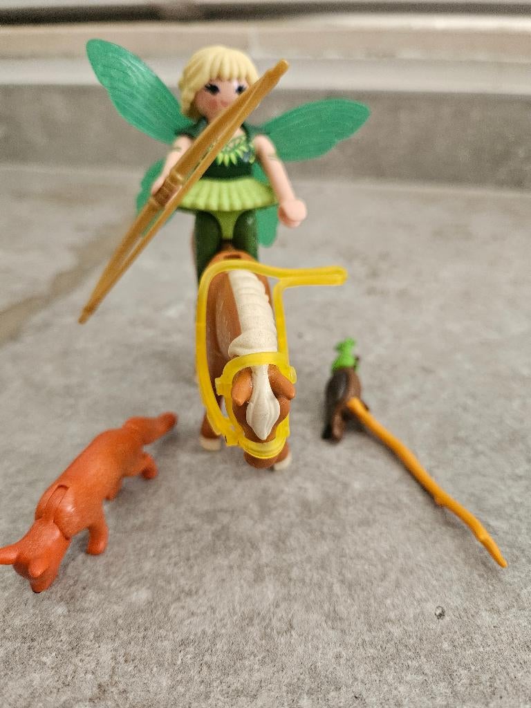 Playmobil Fairy World Fee Diana met Luna 5448, Ophalen of Verzenden, Zo goed als nieuw, Complete set