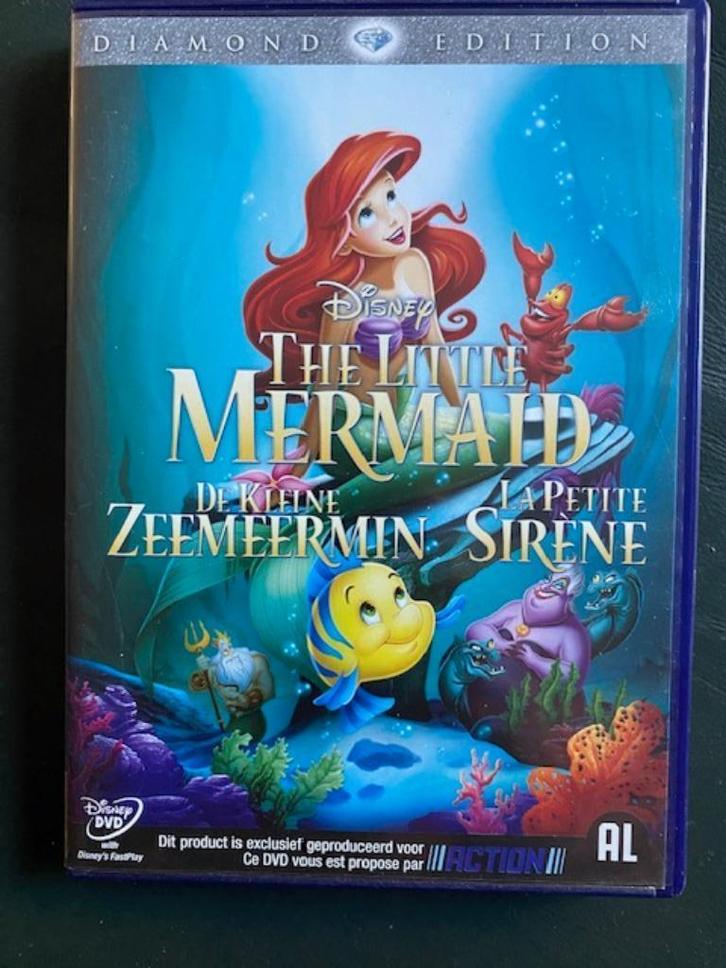 De Kleine Zeemeermin DVD van Walt Disney Classics Nieuwstaat, Cd's en Dvd's, Dvd's | Tekenfilms en Animatie, Zo goed als nieuw